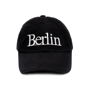 MAUER  BERLIN STAIN BALL CAP (BLACK)