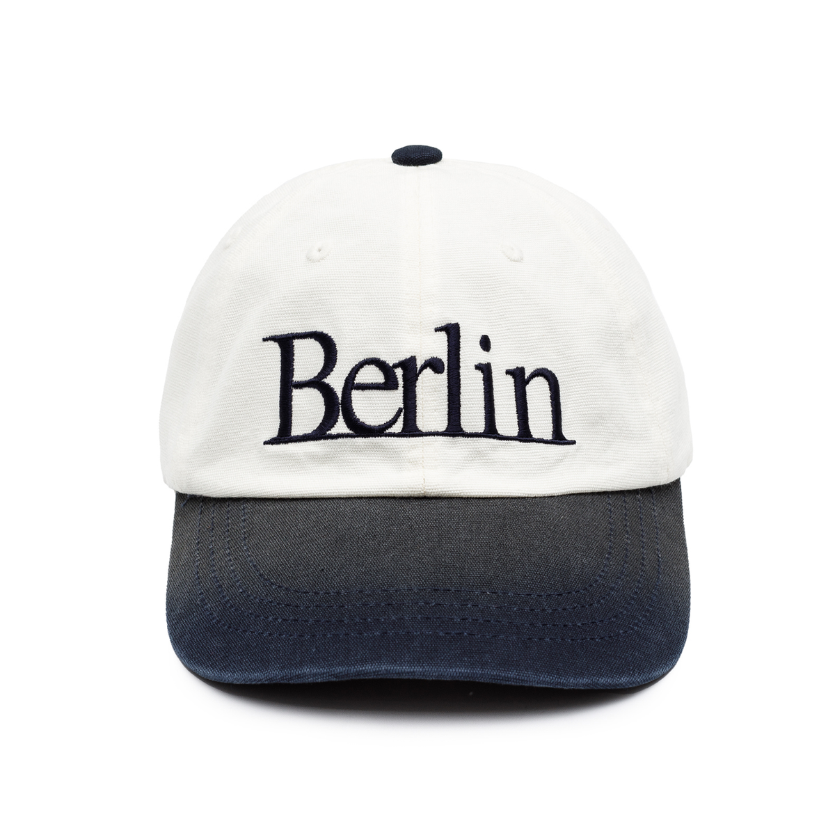 마우어(MAUER) MAUER  BERLIN STAIN BALL CAP (NAVY)