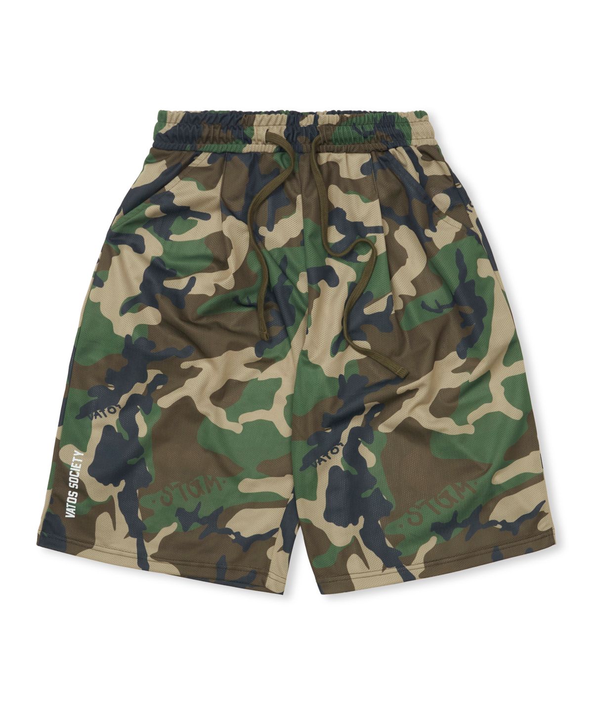 스티그마(STIGMA) Mesh Wide Bermuda Pants Camouflage