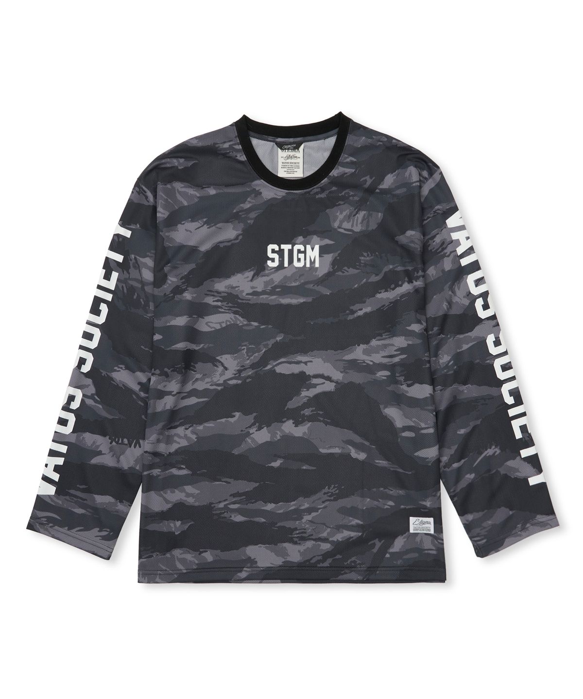 스티그마(STIGMA) Mesh Oversized Long Sleeves Tiger Camouflage