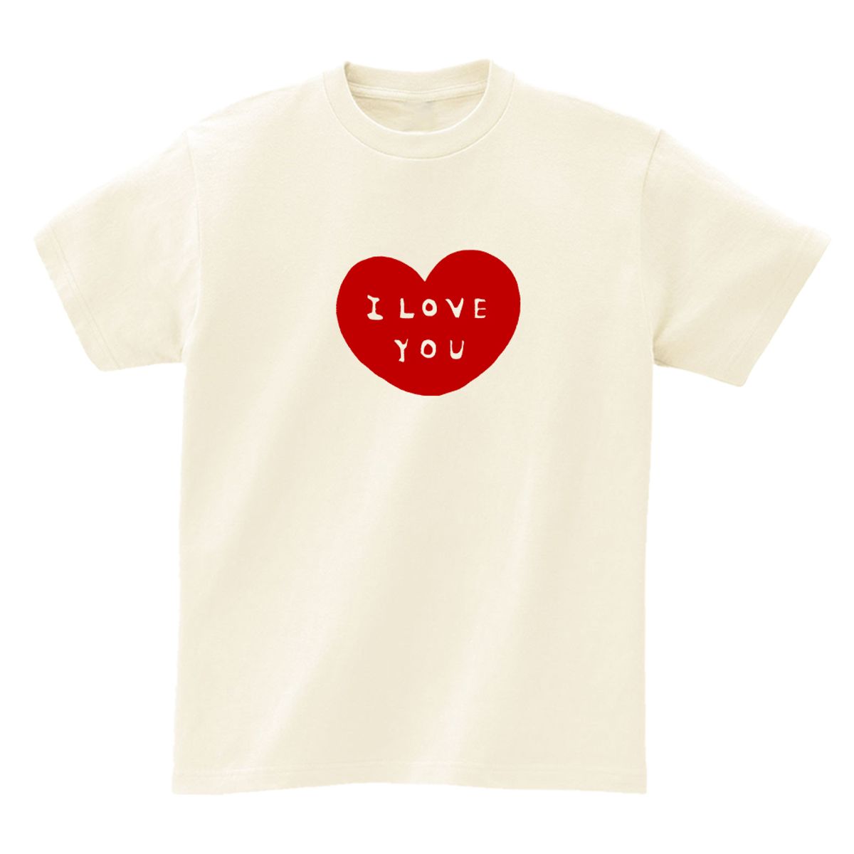 어썸어스(AWESOMEUS) I LOVE YOU Heart T-SHIRTS_4COLOR