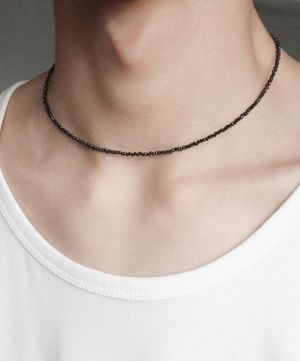 얇은 비즈 목걸이 CLEF Depth NEC