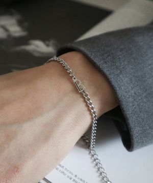 남자 체인 팔찌 써지컬 CLEF Overture BRC