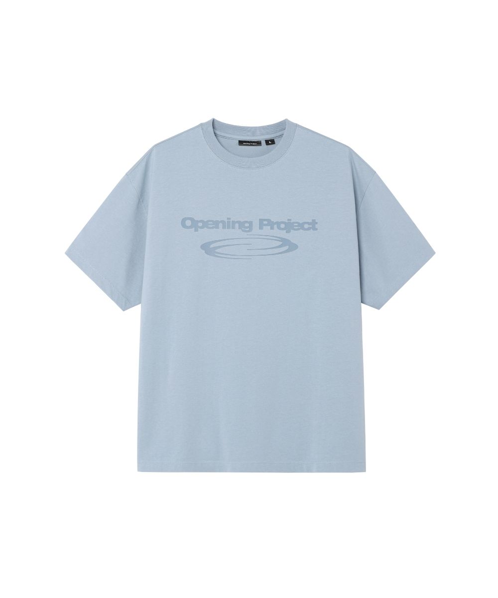 【OPENING PROJECT】 Identity T Shirt - Blue MUSINSA | OPENING PROJECT Identity T Shirt - Blue Gray