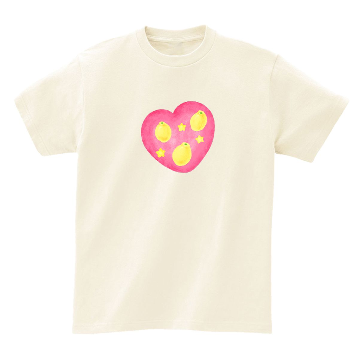 어썸어스(AWESOMEUS) Lemon in the heart T-SHIRTS_4COLOR