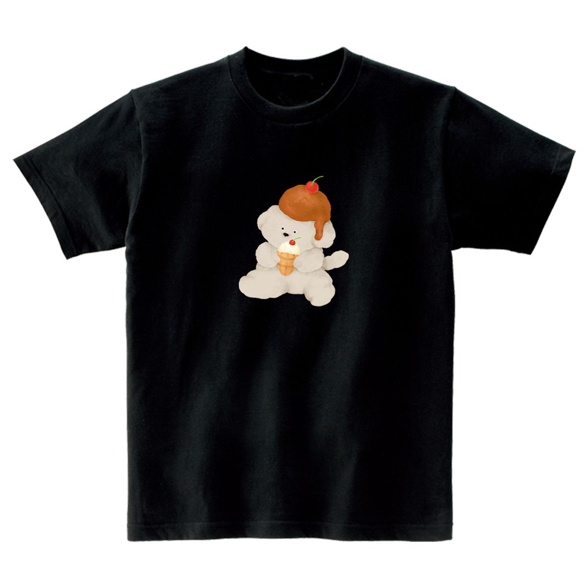 어썸어스(AWESOMEUS) Ice cream is mine T-SHIRTS_4COLOR