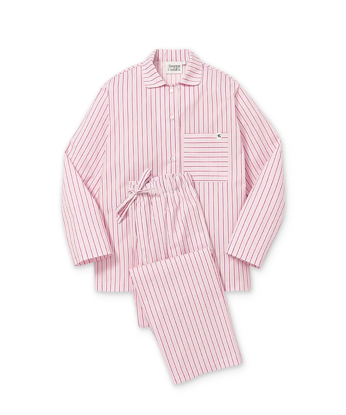 스내피커들(SNAPPY CUDDLE) Peach Solarium Pajama Set