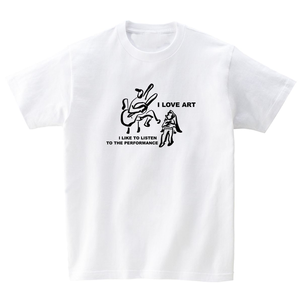 어썸어스(AWESOMEUS) I LOVE ART T-SHIRTS_4COLOR
