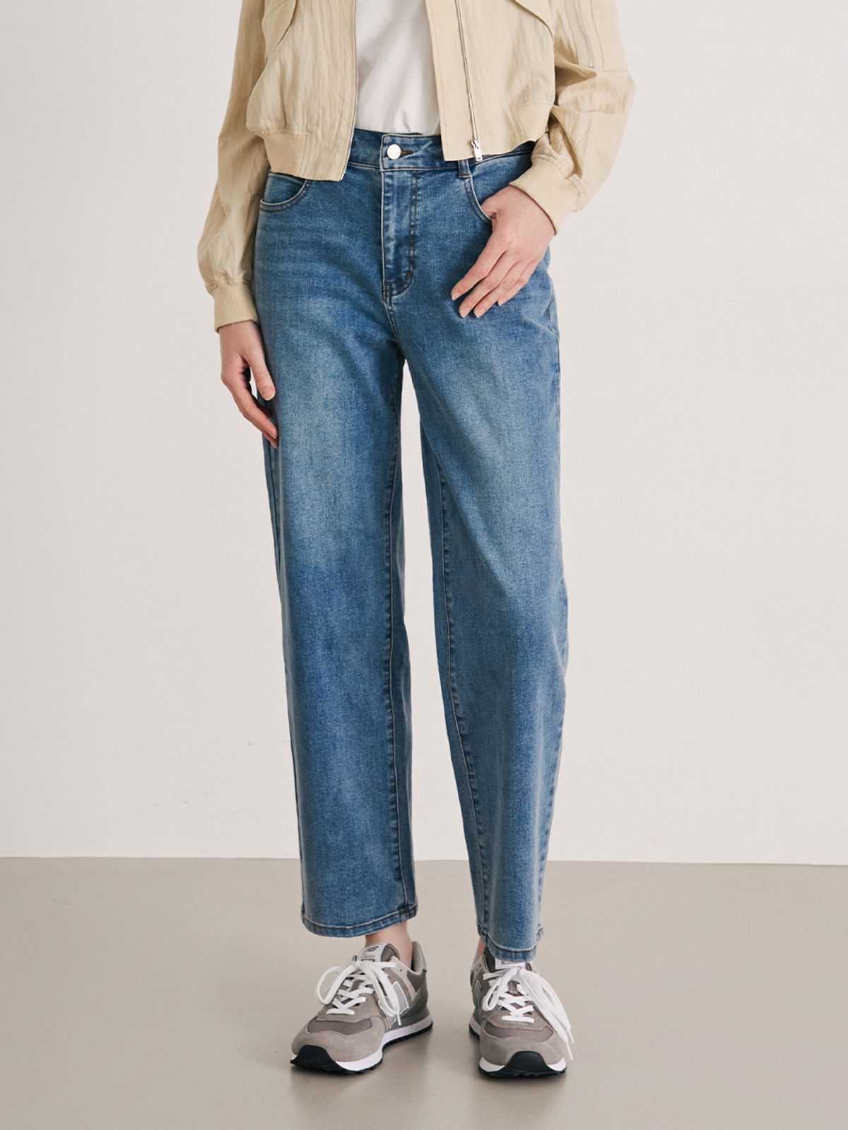 브이엔와이스튜디오(VNYSTUDIO) Baggy fit Denim_YA5DPN1