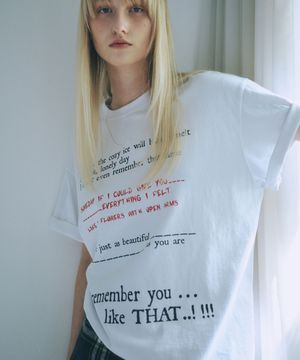 Floral Whisper T-shirts in White