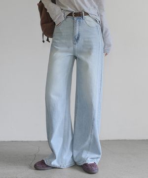 코모스 커브드 와이드 데님팬츠_51DP1843