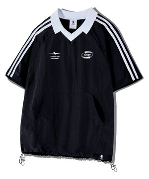 럭비 카라 래글런 트랙 타슬란 반팔티 GT-377_블랙