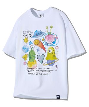 에일리언 그래픽 반팔티 GT-378