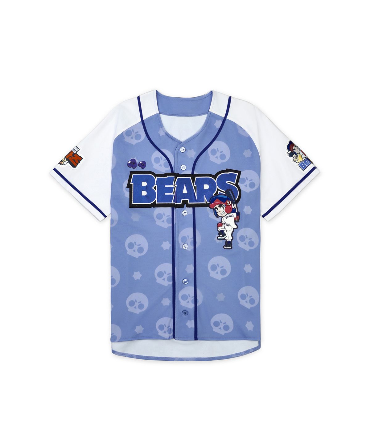 두산베어스(DOOSANBEARS) [두산베어스] 브롤스타즈 콜라보 레플리카 키즈 유니폼(팽)