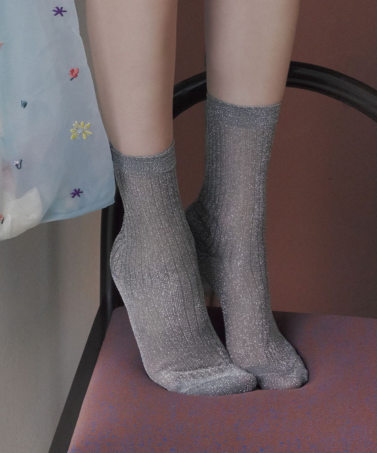 클로르(CLOR) GLITTER SOCKS - 3 colors