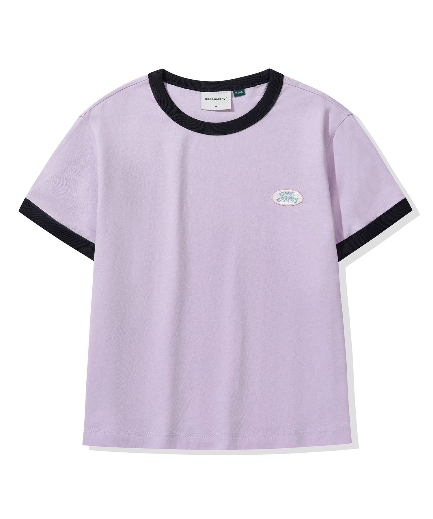 Tシャツ・カットソー codegraphy JELLY Logo Ringer Short Sleeve T-Shirt Cream CBEU CODEGRAPHY JELLY Logo Ringer Short Sleeve T-Shirt