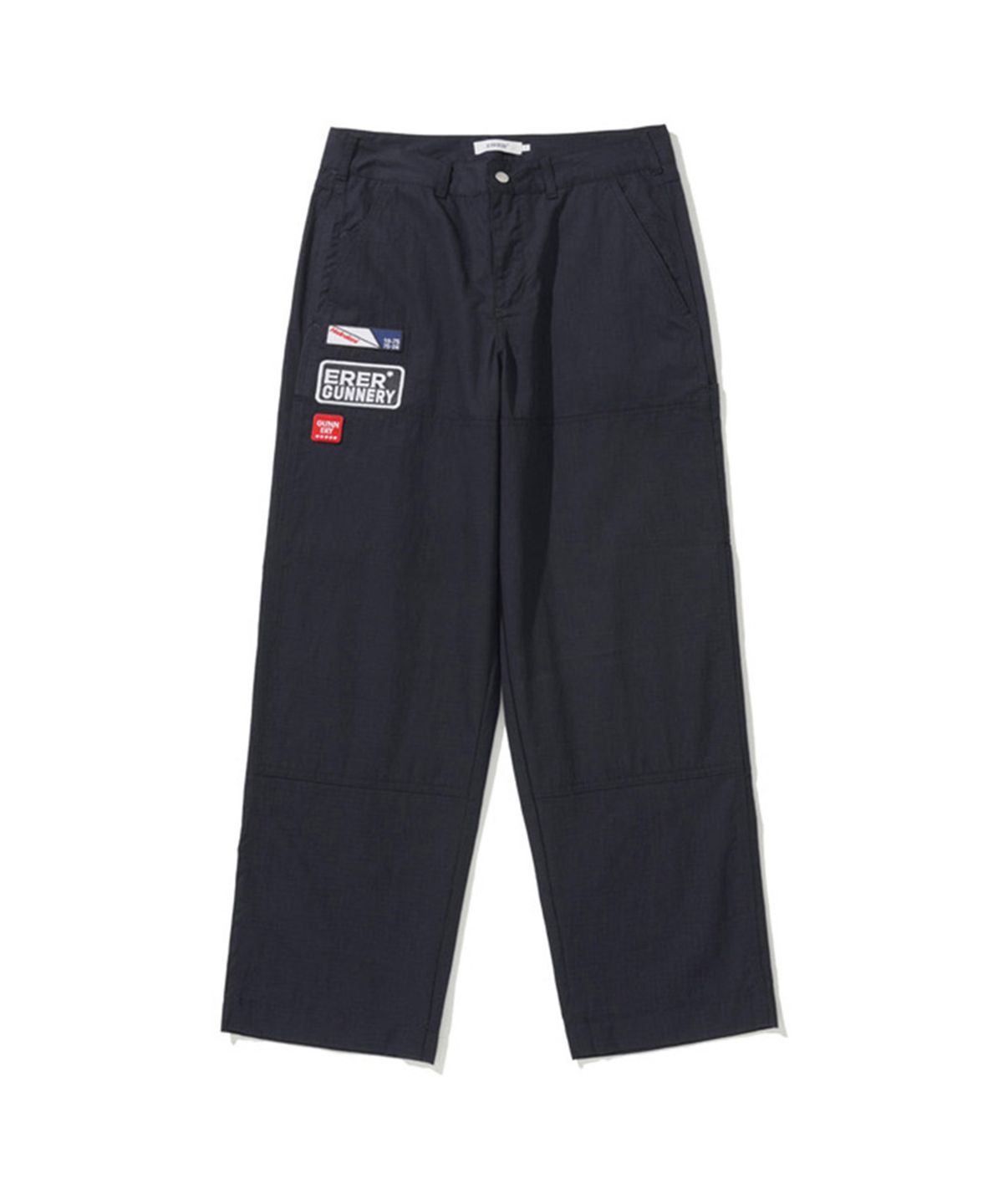 에르에르(ERER) Board Work Pants with Patch Detail Navy