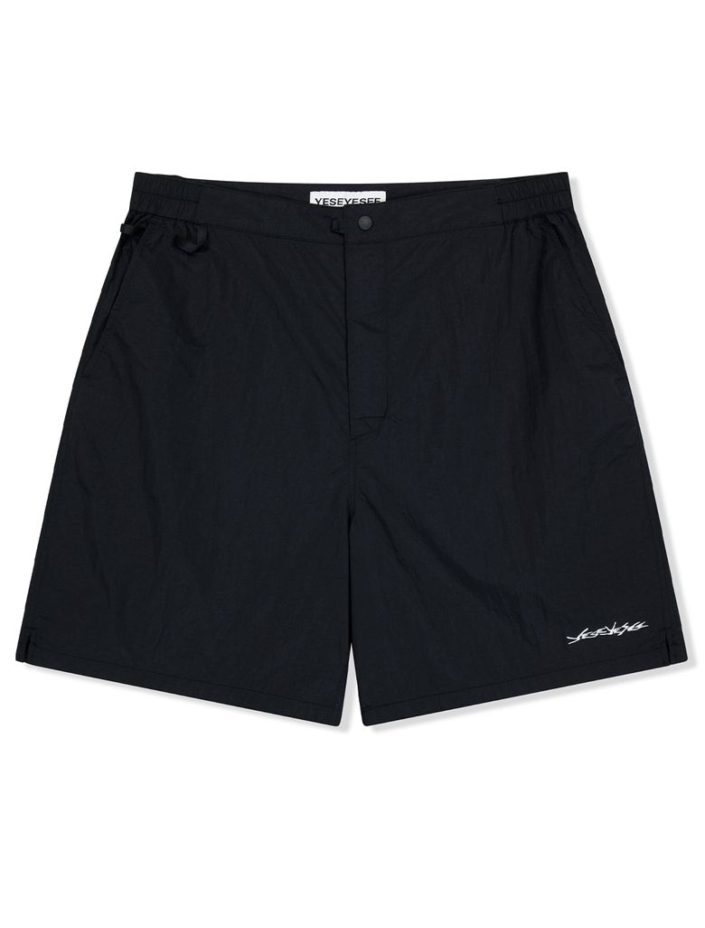 Nylon Dash Shorts Black