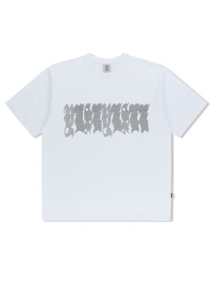 Y.E.S Typo Tee White