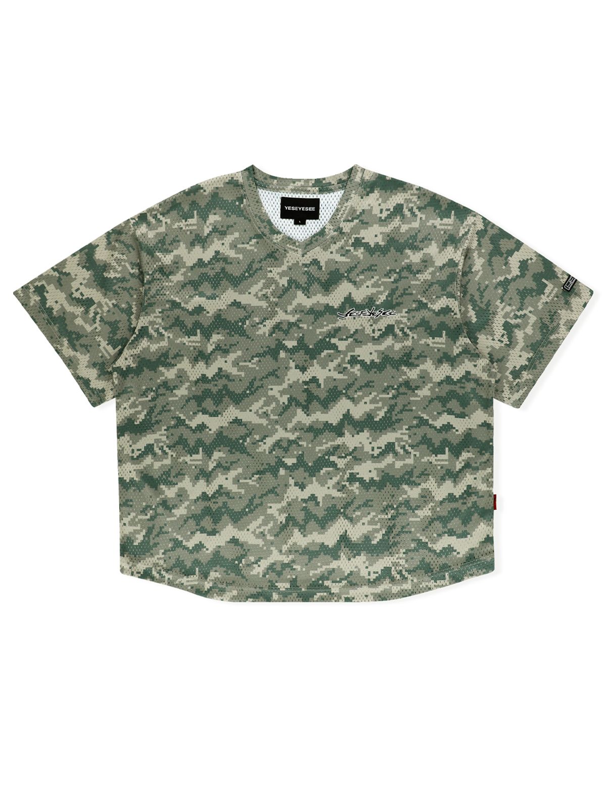 예스아이씨(YESEYESEE) SN Camo Football Tee Jungle