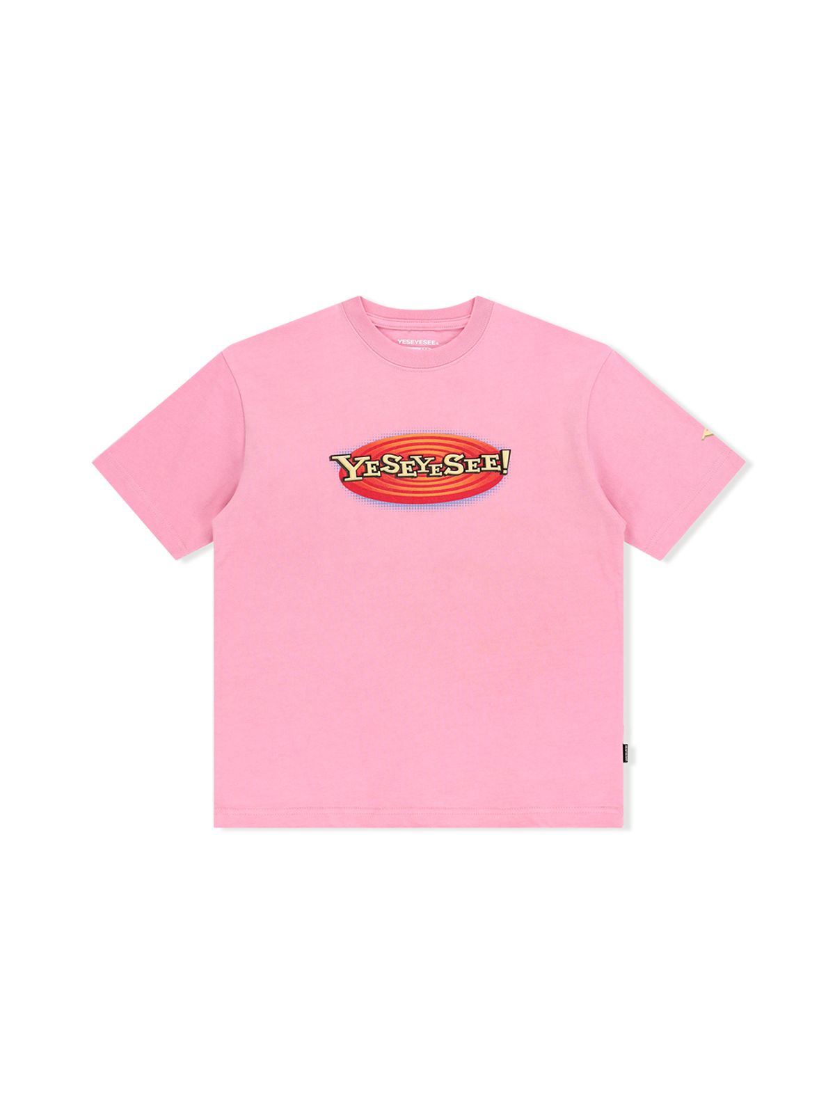 예스아이씨(YESEYESEE) Y.E.S Web Logo Kids Tee Pink