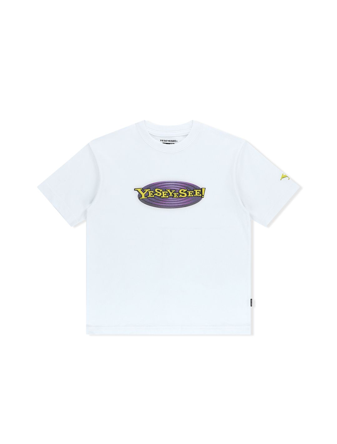 MUSINSA | YESEYESEE Y.E.S Web Logo Kids Tee White