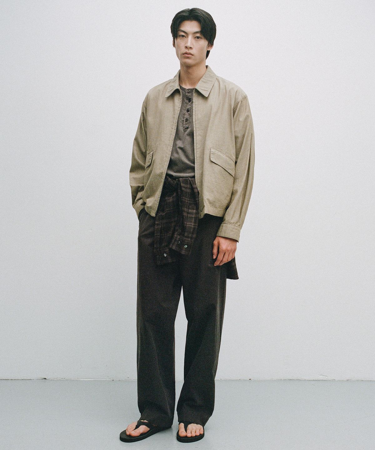 어나더 오피스(ANOTHER OFFICE) Italian Tropical Jacket (Linen)