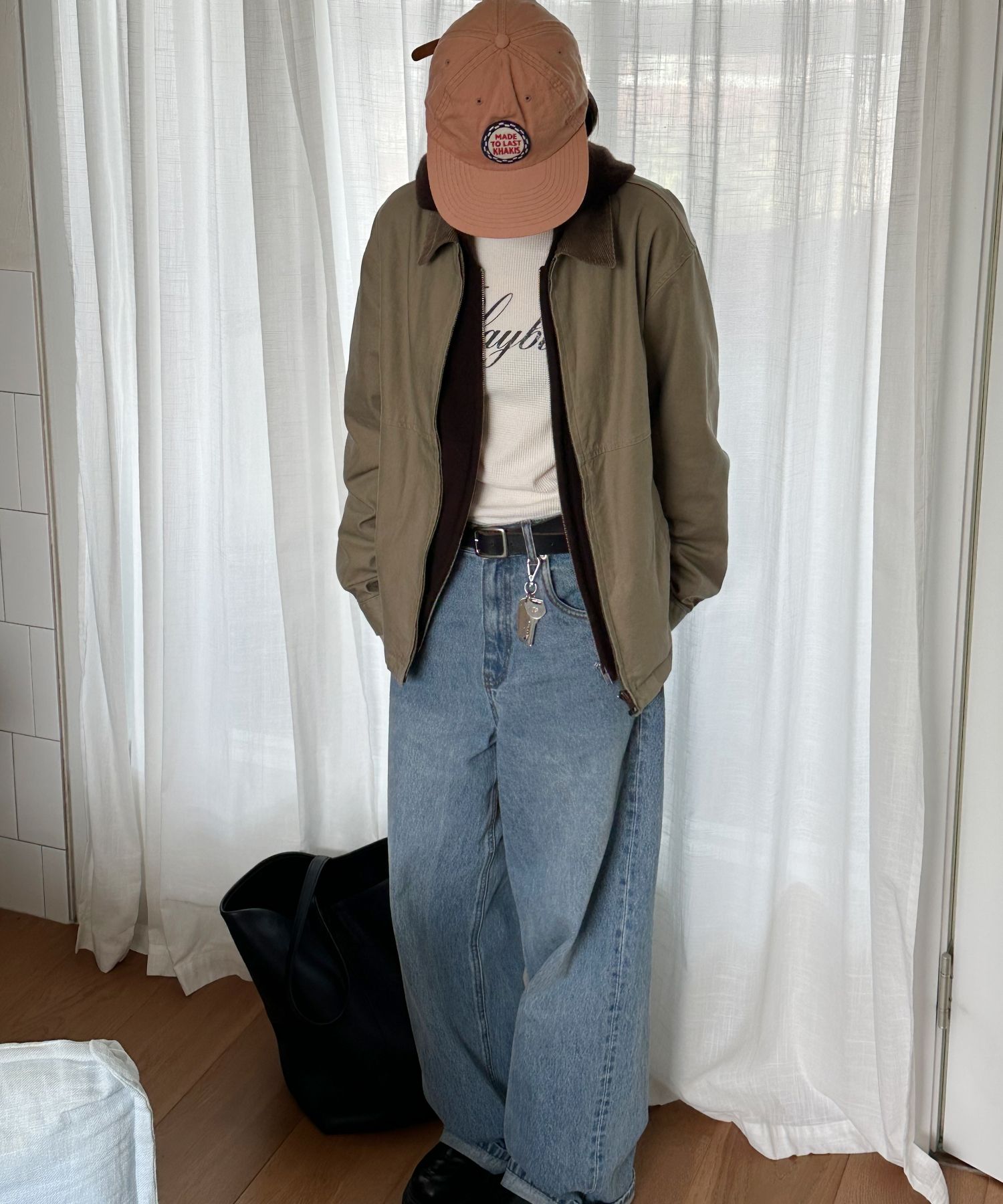 MUSINSA | ERA WOMEN ERA WIDE FIT DENIM PANTS - LIGHT BLUE