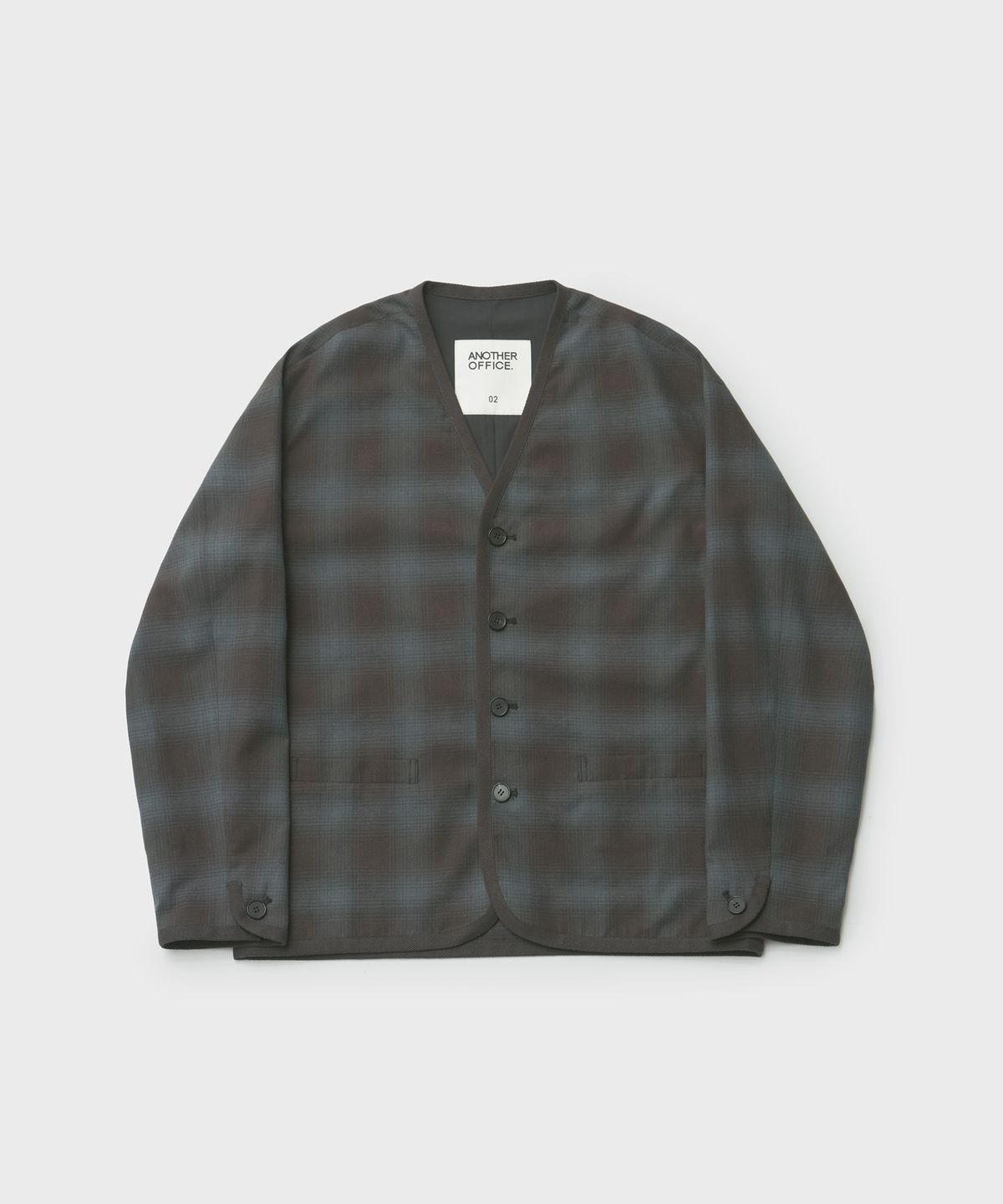 어나더 오피스(ANOTHER OFFICE) Legacy Lounge Jacket (Japanese Check)