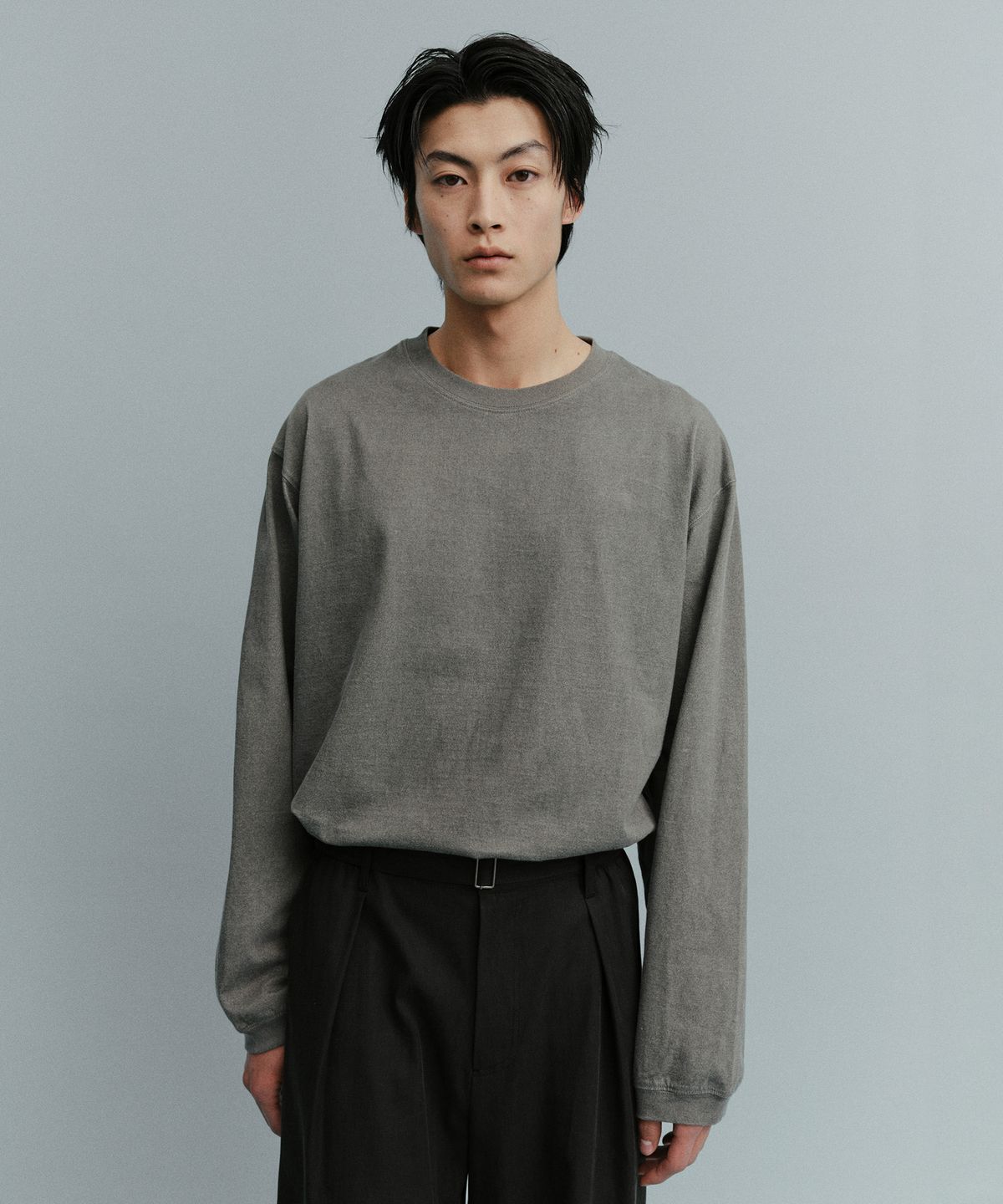 어나더 오피스(ANOTHER OFFICE) Homeboy Crewneck T (Dark Gray)