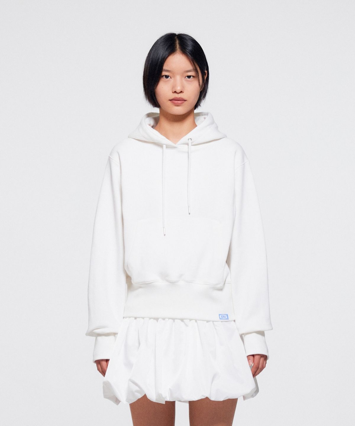 이알에이(ERA) UNISEX ERA HEAVY HOODIE - WHITE