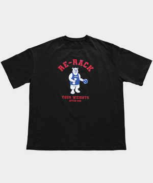 Re-Rack 오버핏 반팔 티셔츠
