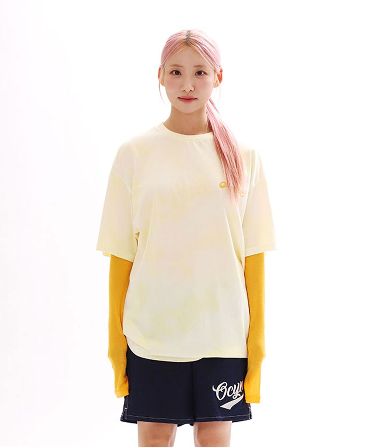 오브콜스와이낫(OFCOURSEWHYNOT) Everyday magic tee_Yellow