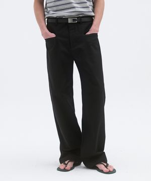 ELLIPSE WORK TROUSERS - BLACK