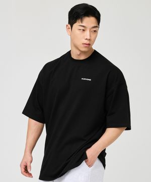 스몰로고 오버핏 숏슬리브 2컬러