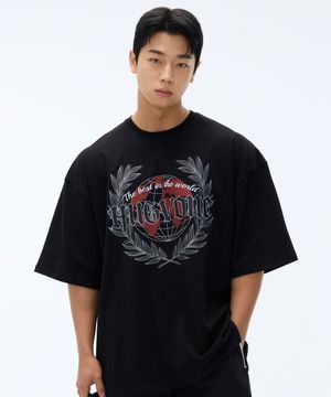 글로리 오버핏 숏슬리브 2컬러