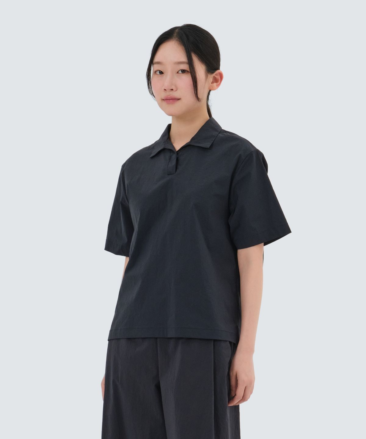 스노우피크 어패럴(SNOWPEAK APPAREL) 냉감 루트 여성 폴로 티셔츠 (S25MWRPS61) Navy