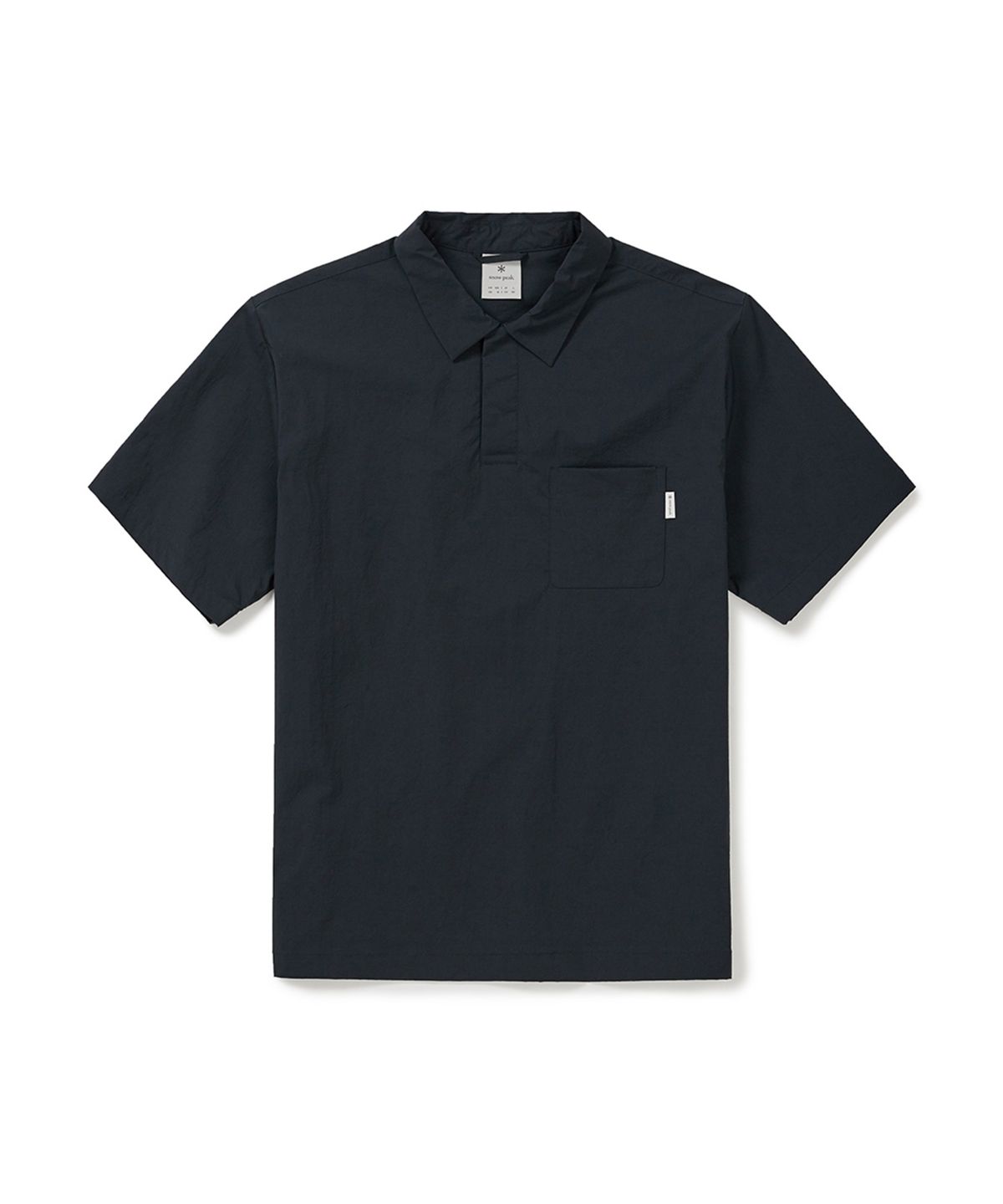 스노우피크 어패럴(SNOWPEAK APPAREL) 냉감 루트 포켓 반팔 폴로 티셔츠 (S25MMRPS60) Navy