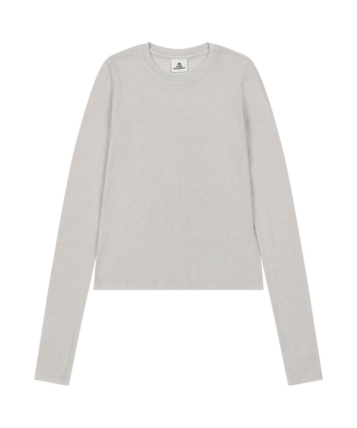 선데이후르츠마켓(SUNDAY FRUIT MARKET) W) MINI SUN LS TEE WARMGRAY