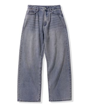 와이드 데님 팬츠_워시드오렌지