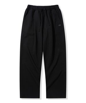 와이드 트레이닝 팬츠_블랙