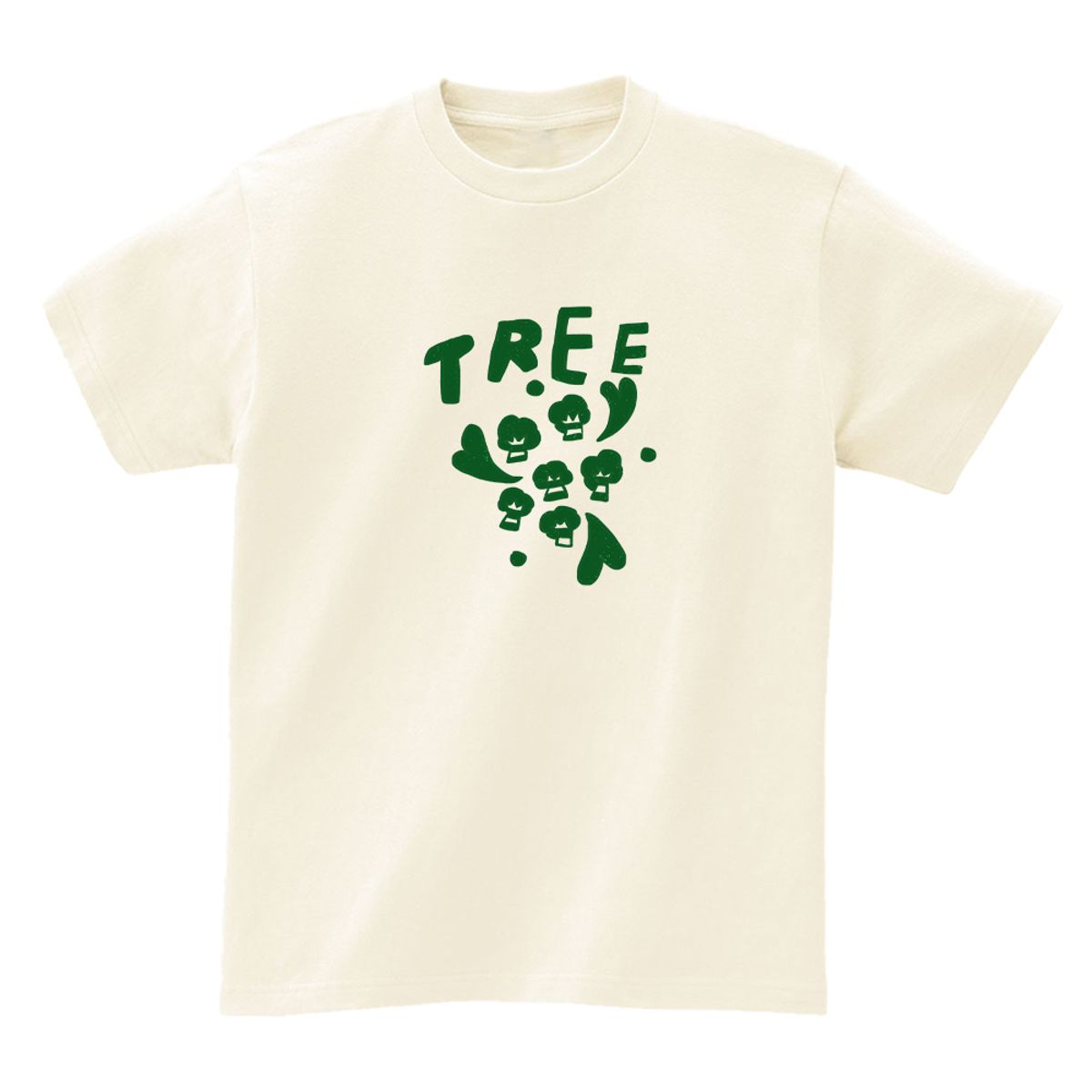 어썸어스(AWESOMEUS) Broccoli tree T-SHIRTS_4COLOR