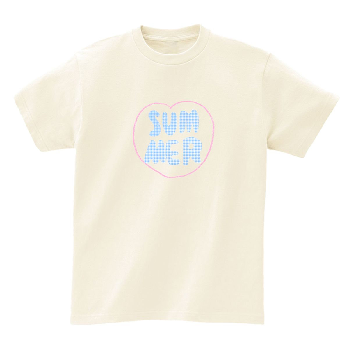 어썸어스(AWESOMEUS) Checkered summer T-SHIRTS_4COLOR
