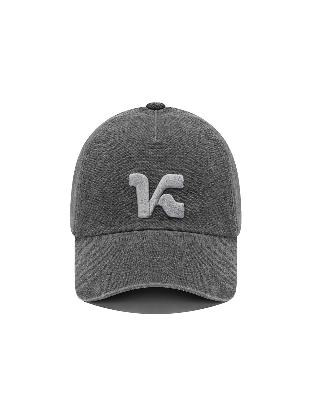 기준(KIJUN) K Symbol Cap UNISEX Charcoal