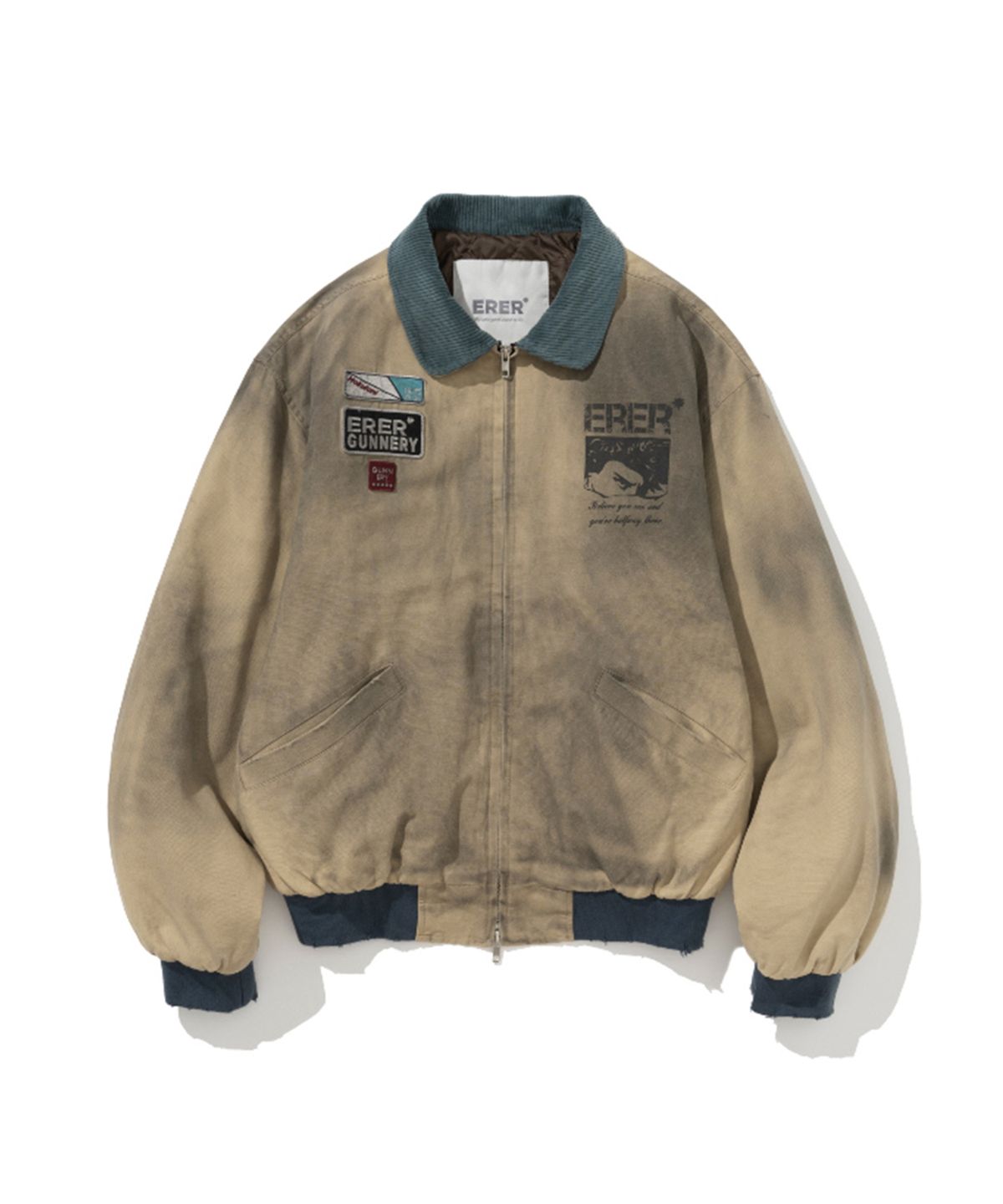 에르에르(ERER) [UN] Mechanic Vintage Jacket Beige