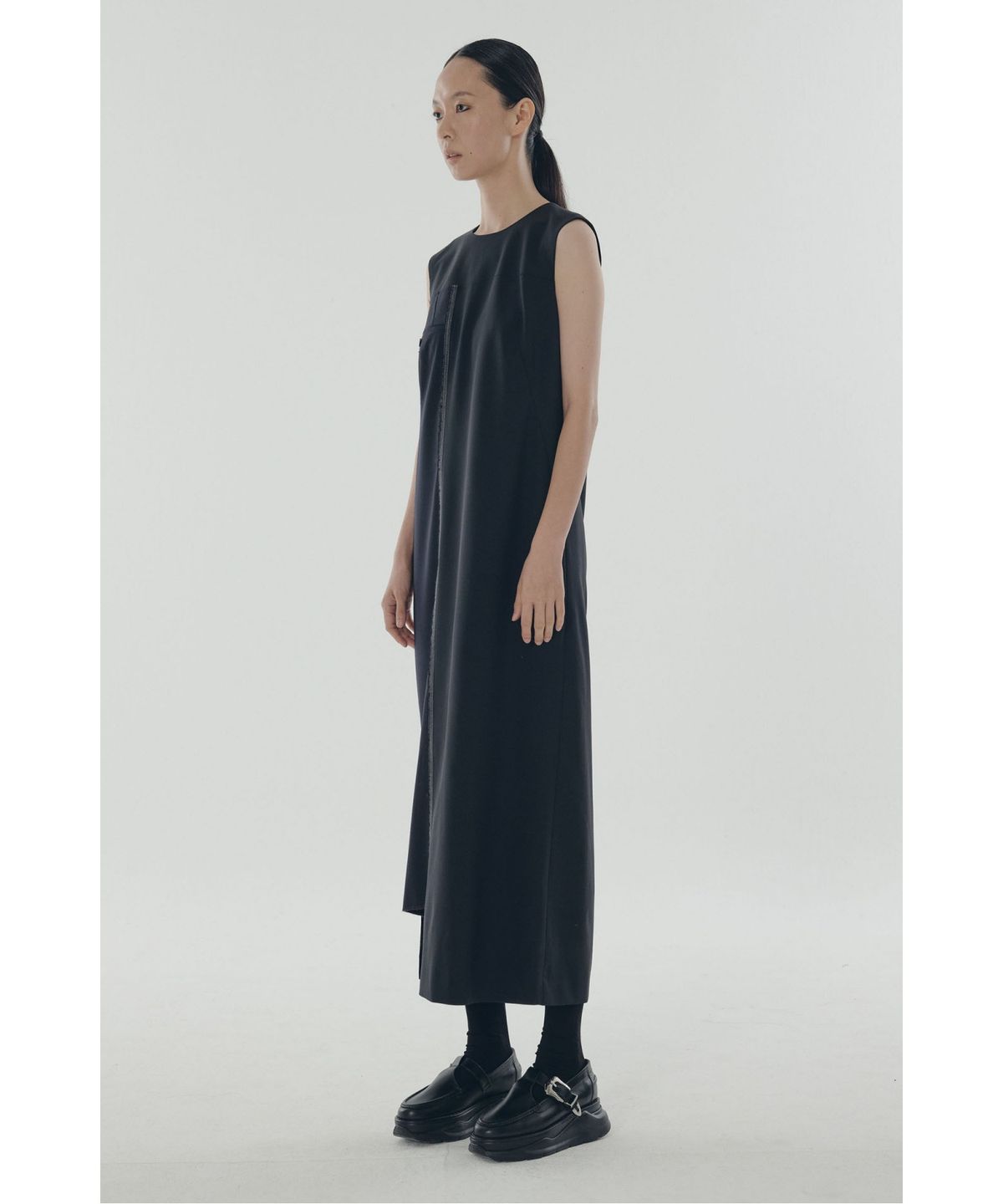 래코드(RECODE) Pants Patch H-line Dress_RQDAS25557NYX
