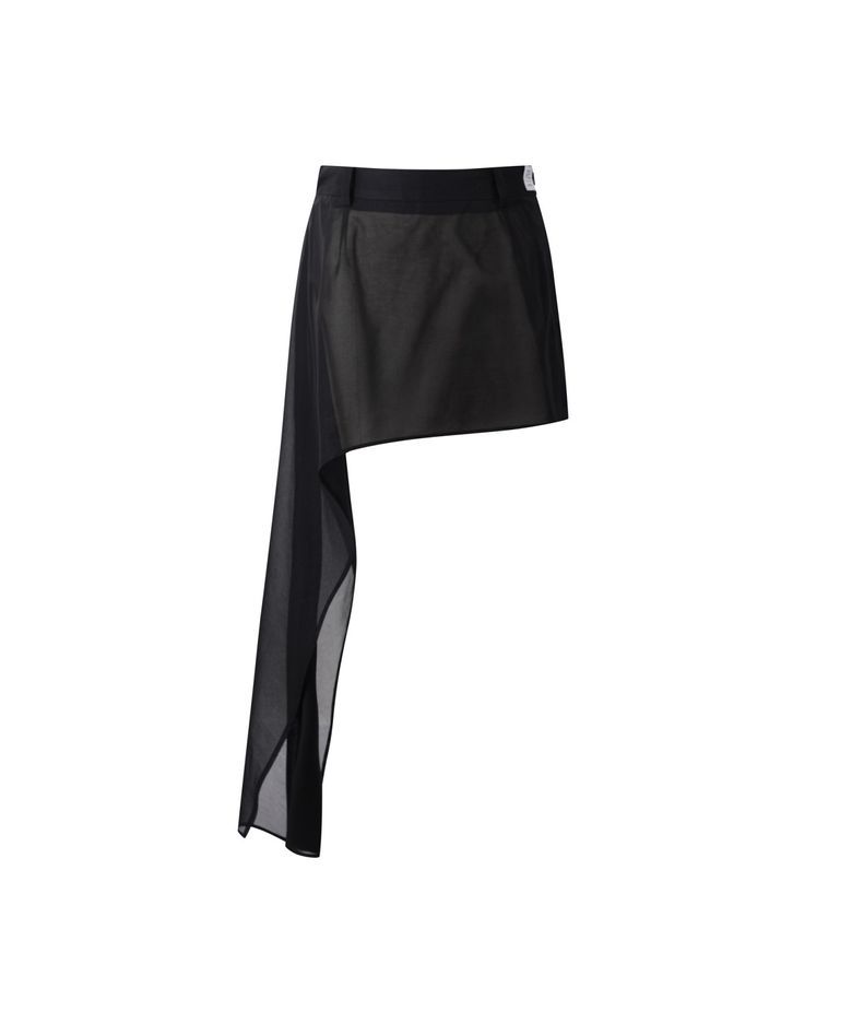 Asymmetric Draped Skirt_RQKAM25548OTX