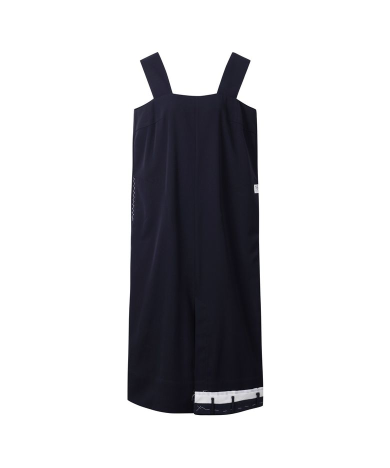 Belt Patch Wide Shoulder Dress_RQDAS25564NYX