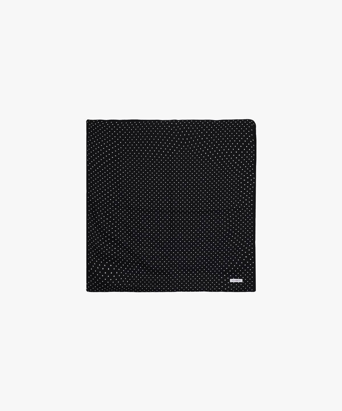 핑크파인애플(PINK PINEAPPLE) DOT VELVET SCARF_BLACK