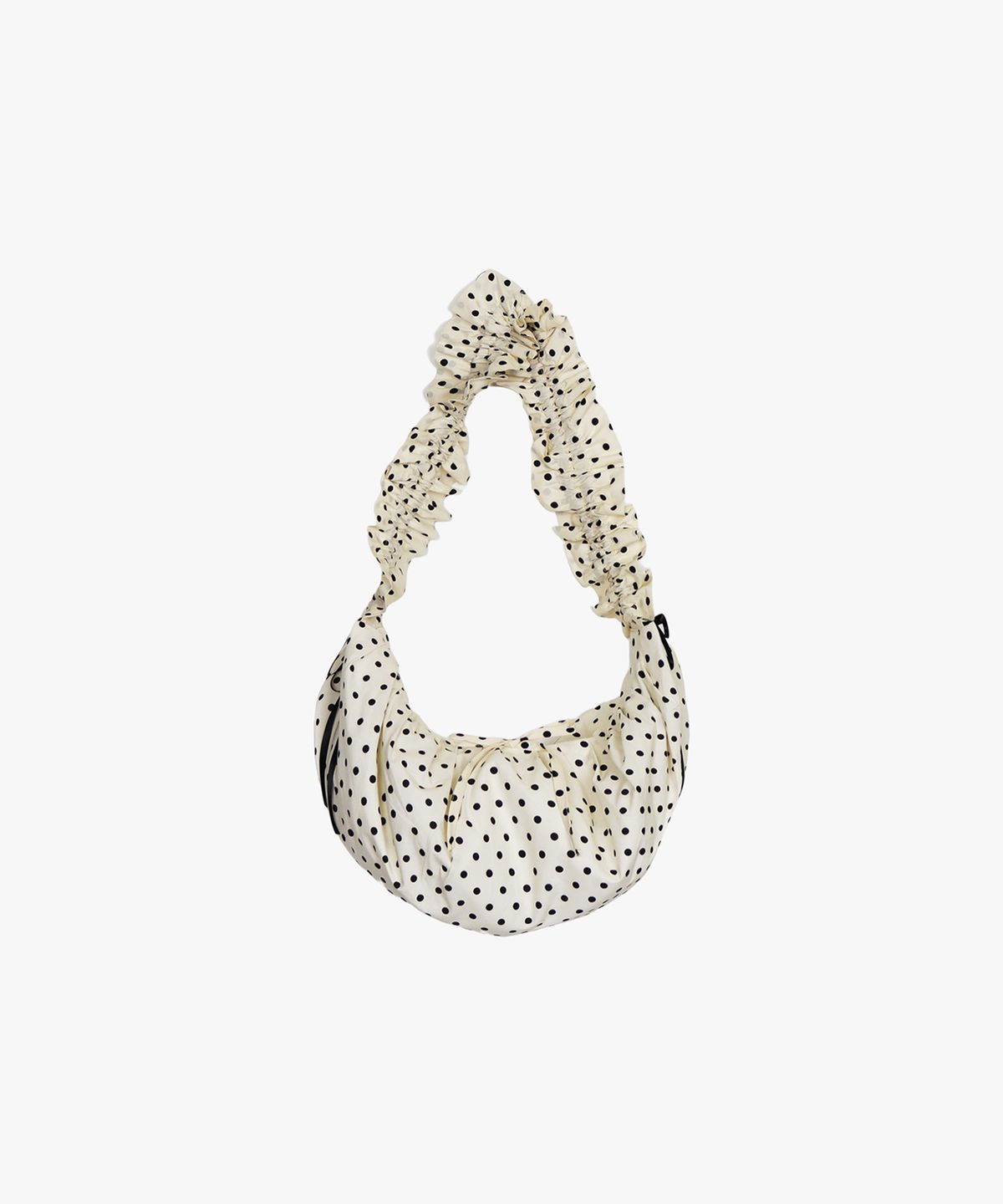 핑크파인애플(PINK PINEAPPLE) DOT SHIRRING SHOULDER BAG_IVORY